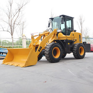 משלוח חינם מעמיס גלגלים עם מנוע דיזל, כף קדמית, מעמיס גלגלים לכל שטח, הנעה הידראולית, צמיגי שטח - Product Image 5