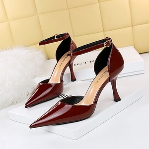 Femme Talon <b>Pumps</b> Patent Leather Shoes 2025 Sexy Women Ladies Heels - Product Image 2