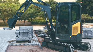 HX25AZ Zero-Tail-<b>Swing</b> Mini Excavator 2.7 Ton Small Digging Machine ROPS for Narrow Jobsite - Product Image 4