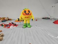 Funtoys Op Maat Gemaakt Fruit Opblaasbaar Grappig Oranje Kwaadaardig Aubergine Mascottekostuum Druif Halloween Animatie voor Volwassenen