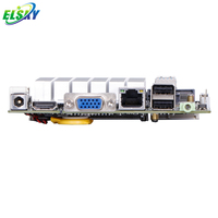 Placa Base Económica con Procesador Intel Celeron J1800/J1900 con LVDS 2*LAN Bluetooth Mini PCIE NANO9F para PC