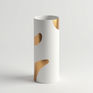 Tube en papier kraft écologique personnalisable pour thé et café Tube en papier cylindre de roue d'estampage en or Matériau d'emballage recyclable - Product Image 4
