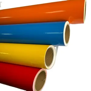 비닐 패턴 디자인 자체 접착 비닐 컬러 PVC 비닐 스티커 절단 용 광택 플로터