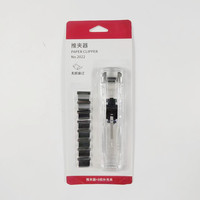 Clips à papier faits à la main en stock avec agrafeuse en métal rembourrée, clips à papier pour reliure de documents, fournitures de papeterie de bureau