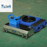 Patines de Transporte Eléctricos con Control Remoto Inalámbrico para Carga Pesada de 20T 40T, Carros Eléctricos con Batería