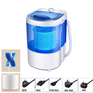 Mini <span class=keywords><strong>machine</strong></span> <span class=keywords><strong>à</strong></span> <span class=keywords><strong>laver</strong></span> pour mères et bébés Petite <span class=keywords><strong>machine</strong></span> <span class=keywords><strong>à</strong></span> <span class=keywords><strong>laver</strong></span> blanche semi-automatique facile <span class=keywords><strong>à</strong></span> déplacer avec double tambour - Product Image 6