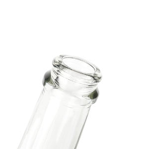 Botella de Vino Borgoña Transparente de 750 ml, Botella Redonda de Vidrio para Ron, Whisky, Tequila, Licor, Champán, Botellas de Almacenamiento con Corcho - Product Image 5