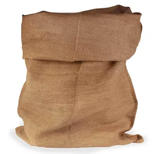 Новый сельскохозяйственный натуральный джутовый мешок 100 кг джутовый кофейный мешок большой мешковины для растений
