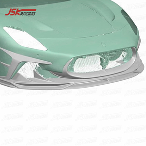 Rejillas de ventilación de parachoques delantero de fibra de carbono seco para 2020-2023 <span class=keywords><strong>Maserati</strong></span> <span class=keywords><strong>MC20</strong></span> piezas de parachoques de coche estilo modificado actualizado - Product Image 2