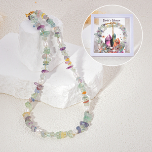 Nouveau Collier Perles de Cristal et Pierres Naturelles 2026 – Bijoux Tendance en Cristal de Guérison pour Femmes et Filles – Cadeau Idéal - Product Image 3