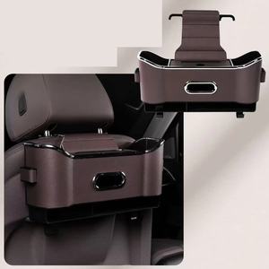 Caja de almacenamiento trasera para asiento de coche, caja de pañuelos para Porsche <span class=keywords><strong>Macan</strong></span> 2014 2015 2016 2017 2018 2019 2020 2021 2022 2023 2024 2025 - Product Image 6