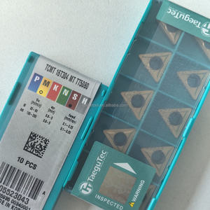 Outil de tournage CNC en carbure de tungstène de marque Taegutec, modèle TCMT16T304-MT TT5080, revêtement CVD, lame de 16 mm, forme rhombus, HRC45-60, 1,5 mm - Product Image 2