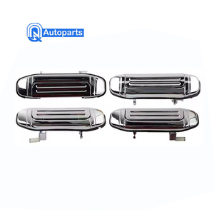 Manija Exterior De Puerta Delantera Izquierda Negra Para Mitsubishi Montero Sport 1997-2004 - Repuesto Directo