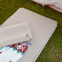 Luxe en plein air Camping mousse auto-gonflant tapis de couchage couverture imperméable léger dormir Camping tapis 2025
