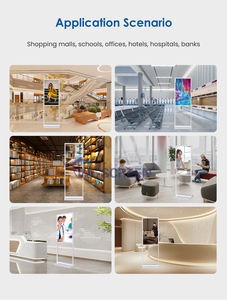 Écran d'affichage de fenêtre LCD ultra lumineux INGSCREEN U-Disk Playback 1080P HD pour vitrine de magasin de mode - Product Image 5