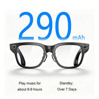 Lunettes intelligentes W660 avec caméra IA 20 MP, traduction en temps réel, application Heycyan, étanches IP66