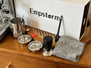 Para Empstorm 21M Cafetera Espresso Eléctrica Profesional de Acero Inoxidable de 1450 W Ajustable para Hogar, Cafetería, Hotel, <span class=keywords><strong>Restaurante</strong></span> - Product Image 5