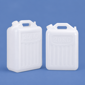 Conteneur à vin en plastique PE de qualité alimentaire avec couvercle à vis, bidon semi-transparent de 1L à 25L <span class=keywords><strong>pour</strong></span> le stockage d'<span class=keywords><strong>eau</strong></span>, de boissons et de sauces - Product Image 5