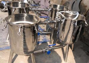 Dầu Micro Cartridge Lọc Nhà Ở Thép Không Gỉ Vệ Sinh Túi Hệ Thống Lọc Với Bơm Ly Tâm Xe Đẩy - Product Image 6