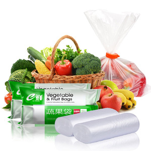 Vegetable <b>Fruit</b> Bags 30x40 Cm 50 <b>Rolls</b> Breathable Food Storage For Home Kitchen Use - Product Image 1