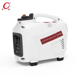 Gerador De Gasolina Silenciosa Recoil Easy Start 2kVA Inversor Generator 1.6kW Power Home Camping Gerador Inversor Digital Portátil