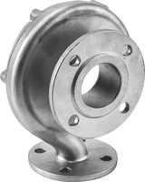Corps de pompe en acier inoxydable moulé CF8 CF8M, fabrication OEM, usinage personnalisé DN25-DN300, traitement de surface personnalisable