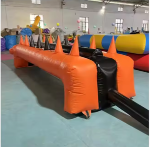 Jeu de course gonflable compétitif, structure gonflable sportive pour parc urbain, enfants et adultes, bon prix, en promotion - Product Image 4