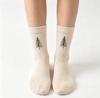Chaussettes en laine mélangée au design original et amusant, vente en gros, personnalisation OEM disponible