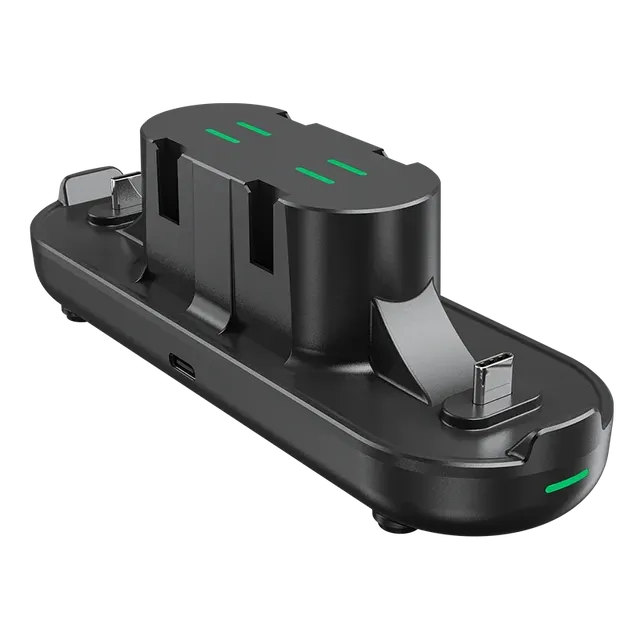 6-in-1 Universal Controller Charger Dock for PS5/Xbox Series X/Nintendo Switch Pro with USB Type C Fast Charging Gamin