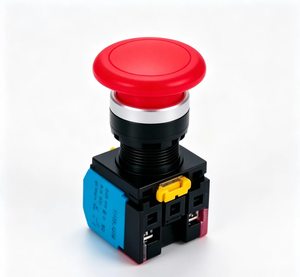 Interruptor de botón tipo hongo de 60 mm, mantenido, IP65, para panel de control, 1NO1NC, 660V, 10A, PC+Nylon PA66, CE, 300000 ciclos, terminal de tornillo - Product Image 3