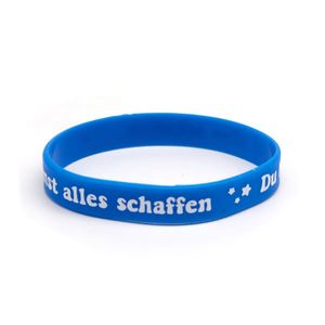 Bracelets en silicone religieux en gros, colorés, inspirants, chrétiens, en caoutchouc, pour hommes et femmes, cadeaux - Product Image 5