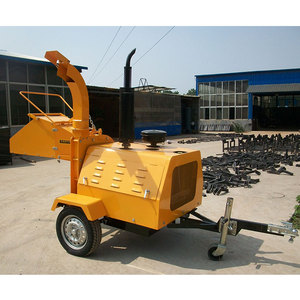 Meilleure vente CE approuvé 22hp moteur diesel remorque déchiqueteuse de bois à vendre - Product Image 4