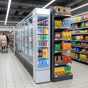 Réfrigérateur vitrine verticale NE-105CL-12 de haute qualité avec porte en verre, pour boissons, avec étagères et éclairage LED - Product Image 6