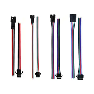 Conector macho y hembra jst de 2, 3, 4 y 5 pines, cable de 4 pines y 5 pines, tira LED