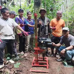 Piattaforma di produzione del campione del centro della miniera di indagine del suolo geotecnica portatile da 20m di piccolo uomo a basso costo