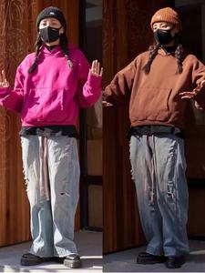 Sudaderas con Capucha de Alta Calidad, Bordado 3D, Cierre de Cremallera, Impresión Puff, Personalizadas, Conjuntos Deportivos para Hombre, 100% Algodón - Product Image 2