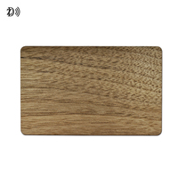 Nachhaltige Holz-Hotelschlüsselkarte Maßgefertigte Bambus-RFID-NFC-Zugangskarte für Resort- und Gastgewerbe-Türschließsysteme