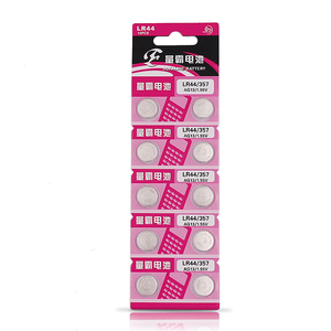 กลุ่มPackage0% Hg 1.5โวลต์ปุ่มเซลล์แบตเตอรี่AG3 LR44 AG4 AG10 AG13 Lr11s 30 <span class=keywords><strong>Zn</strong></span>/MnO2สำหรับสมาร์ทวอทช์10ชิ้นต่อบัตรตุ่ม - Product Image 4