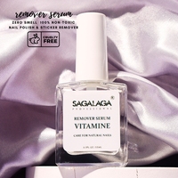SAGALAGA Sérum Dissolvant 15ml pour Vernis à Ongles avec Vitamine E Sans Acétone OEM Marque Privée