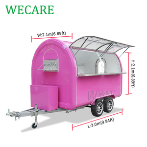 WECARE — remorque en petit camion alimentaire, cuisine complète avec VIN, certifié CE - Product Image 2