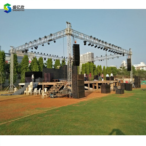 Hợp kim nhôm ngoài trời loa sân khấu bục sân khấu buổi hòa nhạc sân khấu ngoài trời hiển thị sự kiện giàn di động - Product Image 3