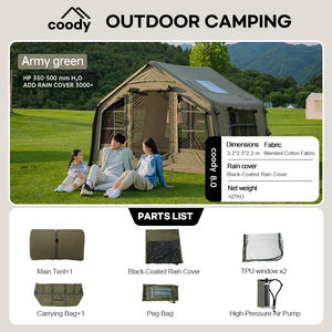 Tente gonflable de haute qualité Coody 8.0 pour le camping en plein air, tente gonflable à air - Product Image 4