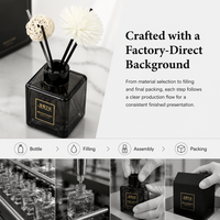Bâtonnets parfumés en rotin, diffuseur d'ambiance, décoration parfumée pour la maison, assainisseur d'air pour salon, chambre, salle de bain, bureau, fête, mariage
