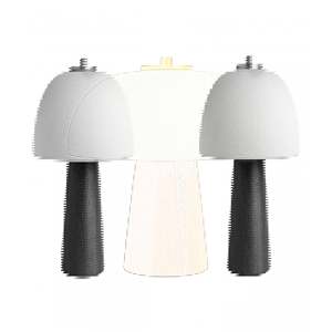 Lampe de table E27, source de lumière LED, commande par interrupteur, lampe de bureau, design minimaliste nordique, luminaire pour salon, chambre à coucher, chevet - Product Image 2