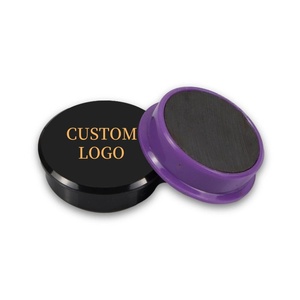 Agrafes magnétiques en plastique colorées avec logo personnalisé 20mm, 25mm, 31mm - 7 couleurs - pour tableau blanc, bureau, bricolage et cartes magnétiques - Product Image 1