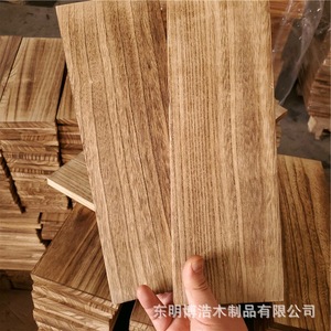 Planches en bois massif, panneaux en pin carbonisé, taille personnalisable pour projets d'artisanat et de bricolage, origine Shandong - Product Image 1