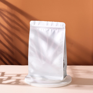 Wholesale Customized Aluminum Foil Zipper Square Coffee Beans Dry Herbs Ziplock <b>Mini</b> Stand up Flower Seed Mylar Packaging Bag - Product Image 2