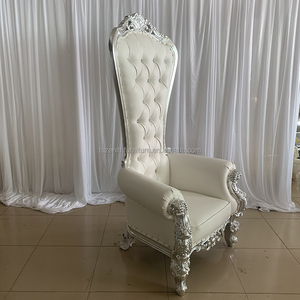 Chaise royale de luxe en diamant pour mariage et fête, chaise de roi et de reine <span class=keywords><strong>à</strong></span> dossier haut, chaise de trône rose royale <span class=keywords><strong>à</strong></span> vendre - Product Image 3