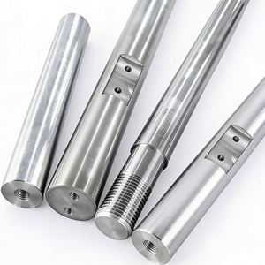 Barre de guidage linéaire en acier inoxydable chromé, usinée avec précision par CNC, diamètre personnalisé de 3 à 10 mm - Product Image 3