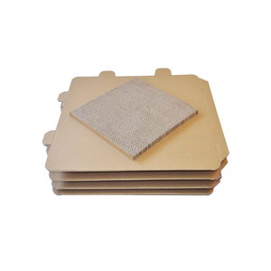 Vente en gros d'usine : Maison <span class=keywords><strong>cube</strong></span> griffoir classique en carton ondulé de haute qualité, écologique et durable, emballée en carton pour chats - Product Image 3